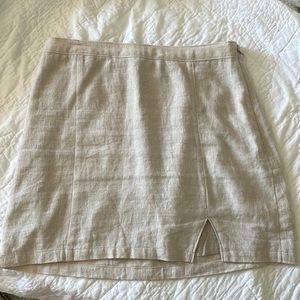 Linen Skirt